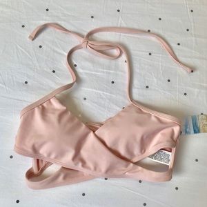 NWT - Peekaboo Swimwear Top - Blush